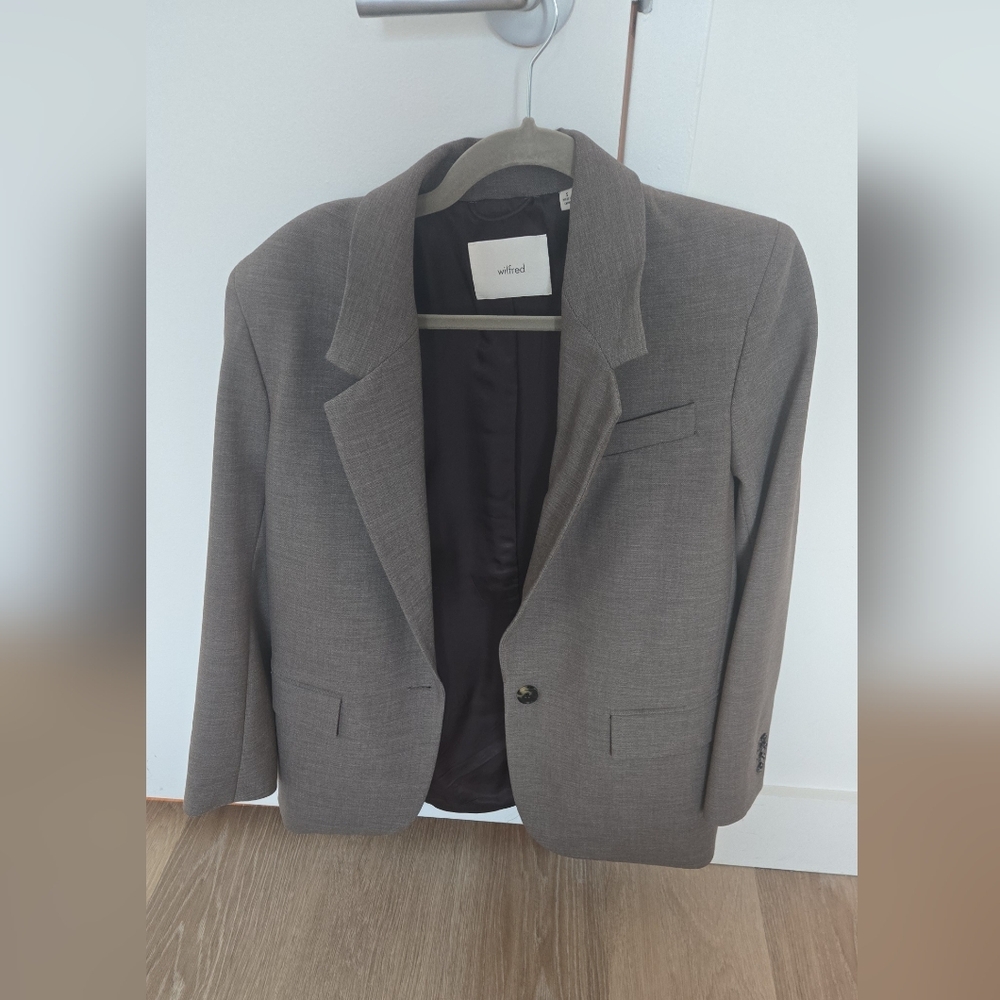 Women's Classic Gray Blazer
